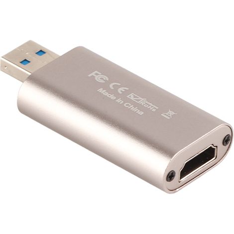 Carte de Capture Vidéo HDMI 4K 60Hz, Dispositif USB 3.0 pour Enregistrement DVD/Caméra (1/5)