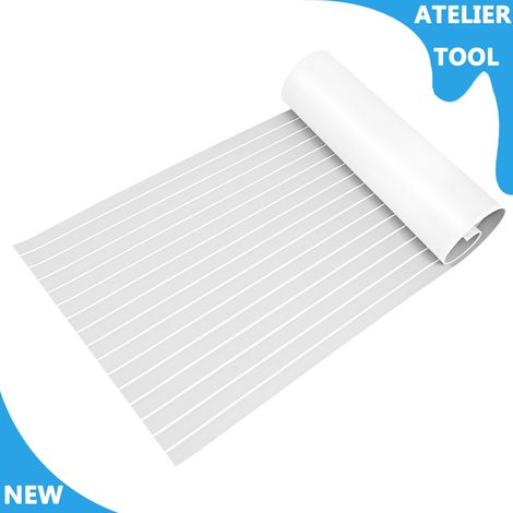 ATELIER 240x90cm EVA autoadhésif tapis de plancher antidérapant tapis de plancher RV tapis de plancher pour les yachts, bateaux de pêche, RVs (1/5)