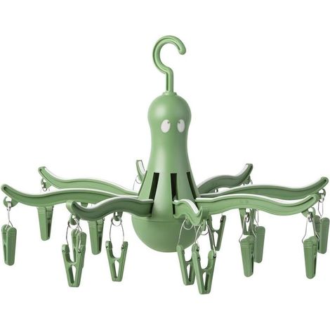 Séchoir à Linge Blanc MAISON PLIABLE cintre pivotant cintre à linge (1/3)