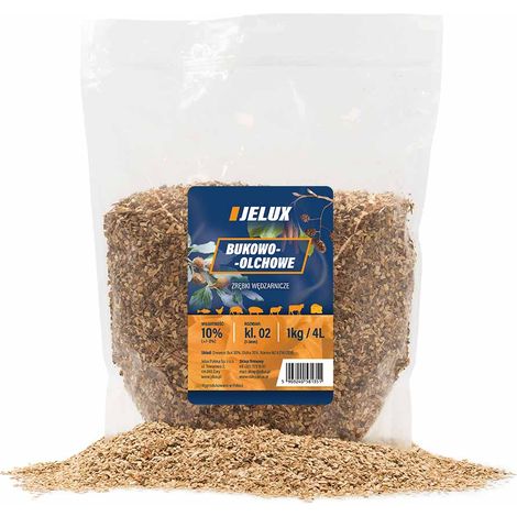 Virutas de madera de haya y aliso para ahumar KL02 1 kg (1/5)
