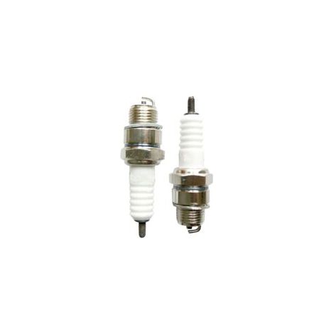 Ede DOLASO Lot de 2 bougies d'allumage pour v��los ��quip��s de moteurs deux temps de 49 cm��, 60 cm��, 66 cm�� et 80 cm��.