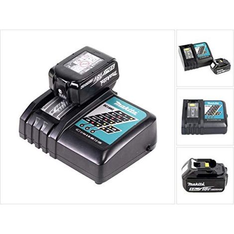 Power Pack 18V LXT (1x5,0 Ah) mit einfachem Schnellladegerät - MAKITA 191B51-7