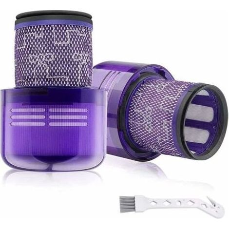 Filtres de rechange V11 pour Dyson V11 V15 SV14 SV22, Chonphan Filtres de rechange Lavables Compatibles avec Absolute Animal Detect Cyclone Extra Total Clean Pro avec Brosse de nettoyage - Lot de 2-IN (1/5)