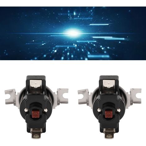 2 Stück U-förmige Abdeckung KSD302R 25A Hochleistungs-Manueller Temperaturregler 250V 130℃ (1/5)