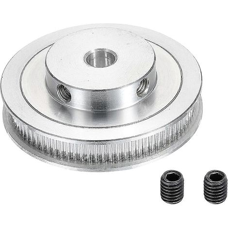Poulie de distribution synchrone de remplacement à 80 dents et alésage de 12 mm avec vis (1/4)