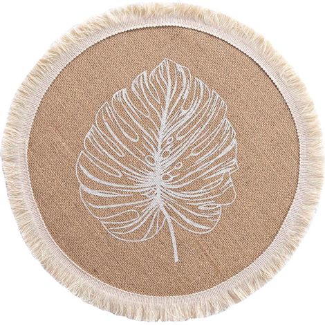 Platzset aus Jute MOGADOR, Ø 38 cm, 1 St.