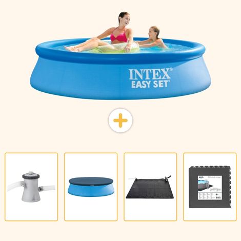 Intex Piscine Easy Set Ronde - 244x61 cm - 5-pièces S195 (1/5)