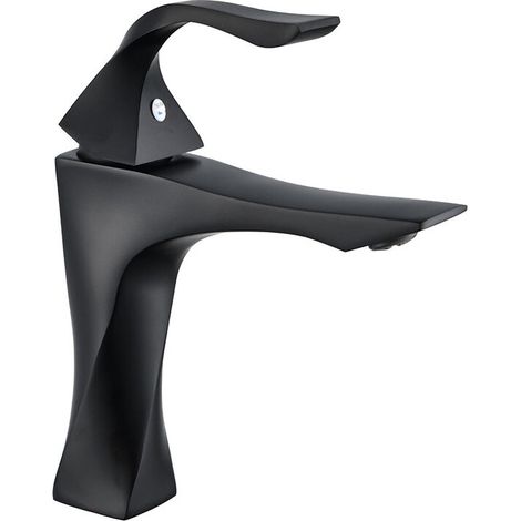 Robinet de salle de bain, mitigeur de lavabo de salle de bain, mitigeur de lavabo de salle de bain, robinets chauds et froids montés sur le sol, robinet mitigeur pour lavabo de salle de bain (Couleur (1/5)