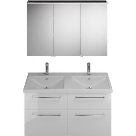 burgbad Eqio Set, bestehend aus Spiegelschrank Version rechts,