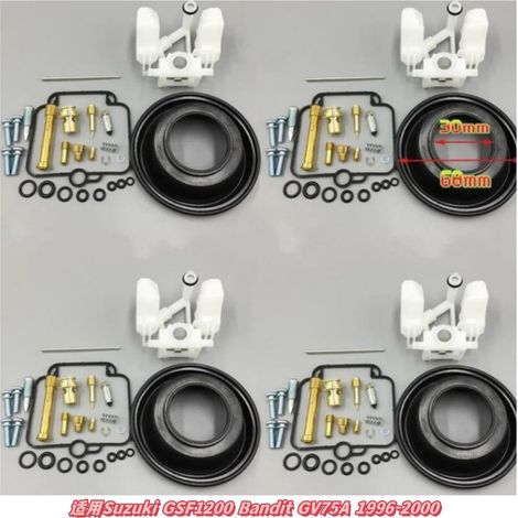 Vergaser-Reparatursatz passend für Suzuki GSF1200 Bandit GV75A 1996-2000
