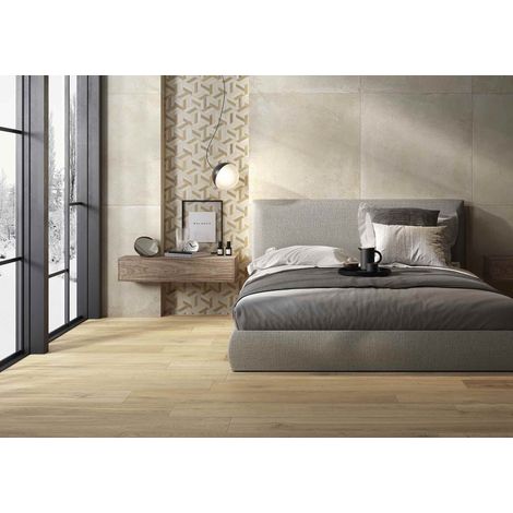 Carrelage Intérieur Effet Béton BROOKLYN 60x120 cm Beige Brooklyn (1/3)