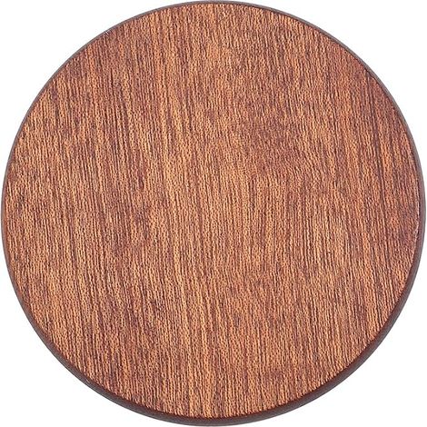 Porte Gobelet Rond Bois Santal Naturel 8.8cm Protection Table Plate Dessous Verre Coussins Isolants Thermiques Résistants Chaleur Soucoupes Cuisine (1/3)