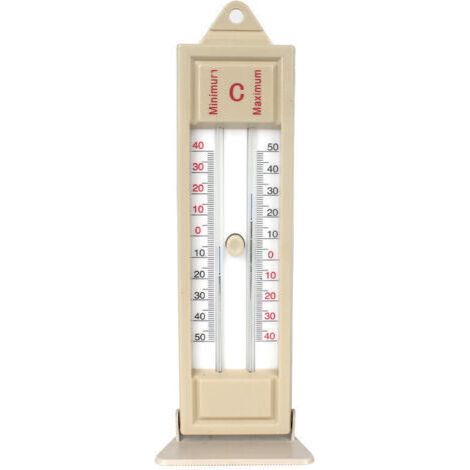 Thermomètre de Serre de Jardin, thermomètre Max-Min de Plantation extérieure numérique pour Le Lieu de Travail d'usine extérieur d'intérieur, Accessoires de Serre fixés au Mur faciles(1 pcs) 56 (1/4)