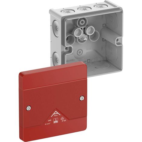 Spelsberg Scatola di derivazione, grado di protezione IP66, sezione conduttore max. 4², resistenza agli urti IK07, classe di protezione II, Ui 1000V AC, Ui 1000V DC, DLG, VDE, privo di alogeni, 804700