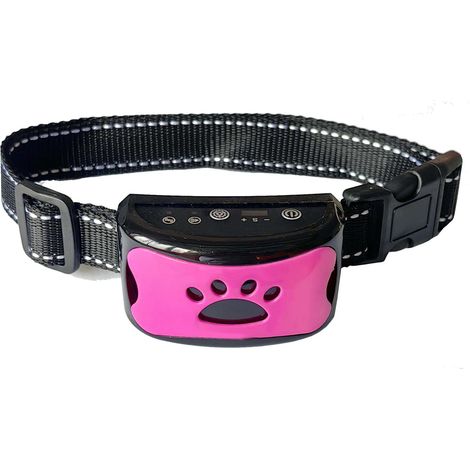 Keyoung – Collier anti-aboiement pour chien – Détection intelligente – Sensibilité réglable 1 à 7 – Rechargeable et étanche – 11 à 110 lb