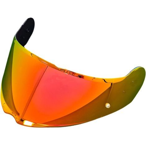 Visières de casques en Polycarbonate transparent,-rouge doré (1/2)