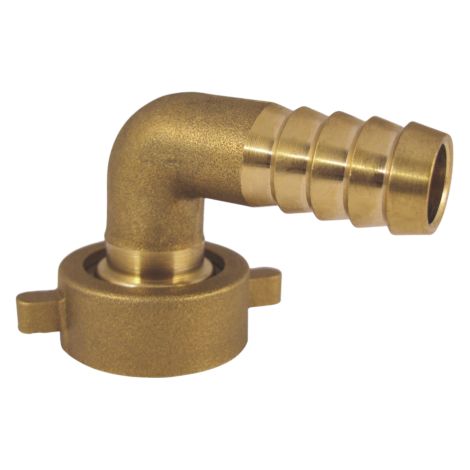 Raccord de tuyau coudé AquaCraft 2/3 1001000072 3/4&quot environ 13 mm ( 2000 /2&quot), laiton
