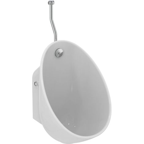 Weißes Wandurinal