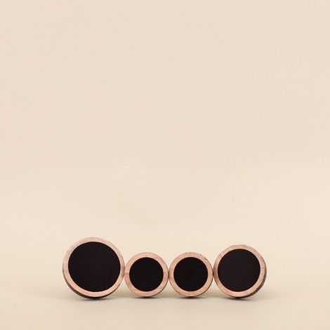 Lot de 4 patères rond