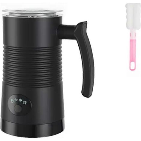 4 en 1 électrique et froid mousse machine 400W automatique lait mousseur pour café cappuccino latte UE prise noir (1/5)
