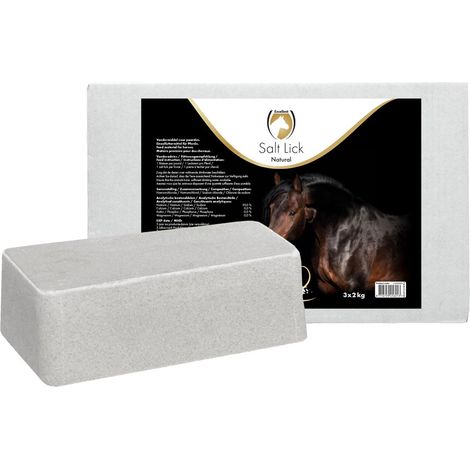 Excellent 3 blocchi di sale gemma da 2 KG cavallo box (1/3)