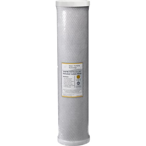 Cartouche filtrante Big Blue 5µ 20 pouces au charbon actif - Filtration haute performance (1/2)