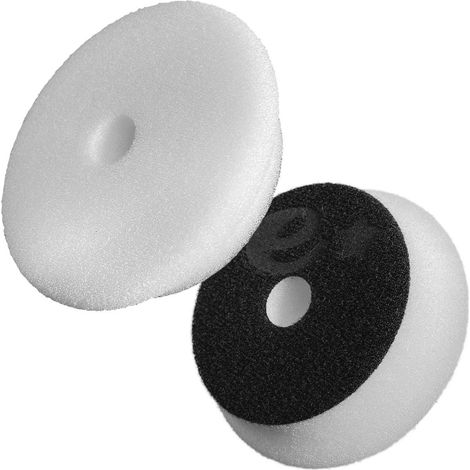 Mini almohadilla de pulido dura de 95 mm con velcro y disco de esponja de 75 mm para pulido electrónico (1/4)
