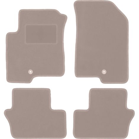 Beige Velours-Fußmatten für: Dodge Caliber Fließheck (2006-2011) (1/5)