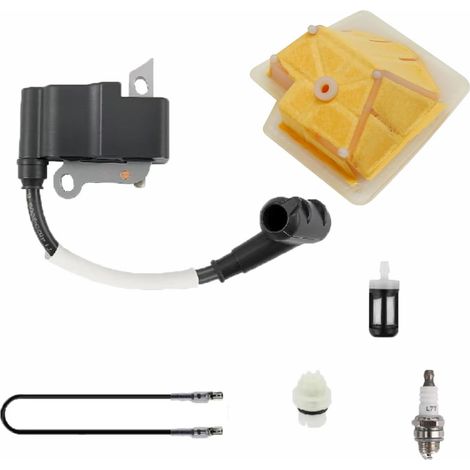Zündmodul für Kettensägen, Luftfilter, 6-teiliges Hochdruckschlauchset, kompatibel mit Stihl MS270 und MS280 Kettensägen (Originalteilenummer 1133-400-1350) (1/5)