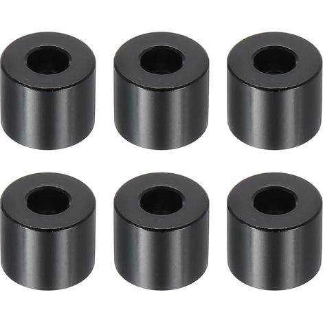 6 Pièces Entretoises en Aluminium M5 Entretoise en Aluminium Noire (1/5)