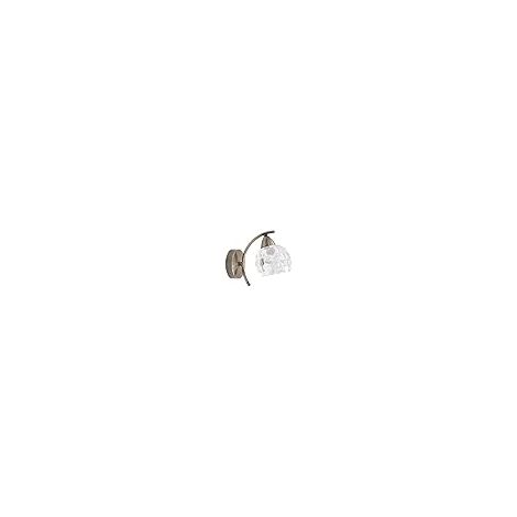 TULIPA GLASS Wandleuchte dedededede Wandleuchte INTERLUSA Metall, Lederoptik INTERLUSA