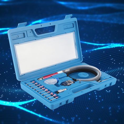 Kit de micro-meuleuse pneumatique multifonctionnelle de précision pour le polissage et le détourage AT 010K (1/5)