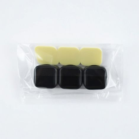 Support de câbles aimantée pour bureau noir 3 piècesopp (1/5)
