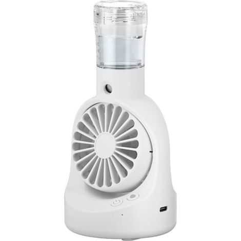 Ventilateurs portables légers Ventilateur rechargeable Ventilateur à eau Ventilateur brumisateur Ventilateur de bureau (1/5)