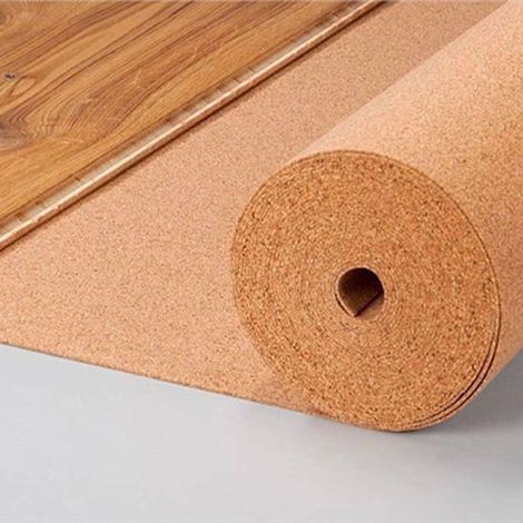 Tappetino Sottopavimento in Sughero Naturale 2 mm – Rotolo da 10 m²