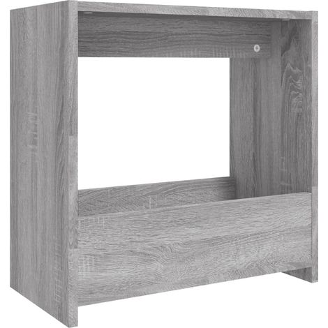 Maison Exclusive - Beistelltisch Grau Sonoma 50x26x50 cm Holzwerk