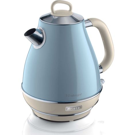 Hervidor de agua Vintage cono azul 1,7L Ariete (1/4)