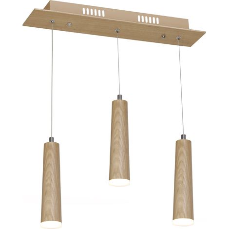 Lampada a sospensione STICK 3 luci LED 15W 3000K Milagro
