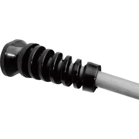 PB Fastener H-1590 Zugentlastung   Klemm-Ø (max.) 7.4 mm Plattenstärke (max.) 1.6 mm Polyamid Schwar