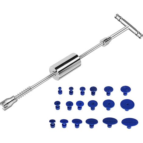 Marteau coulissant pour réparation de bosses - Barre en T - Extracteur de colle - Outils de carrosserie (1/5)