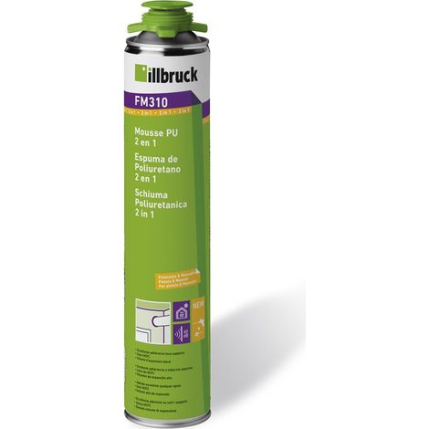 Espuma Poliuretano Fm310 (2 en 1)   - ILLBRUCK FM310 - Espuma expansiva de poliuretano (1/2)