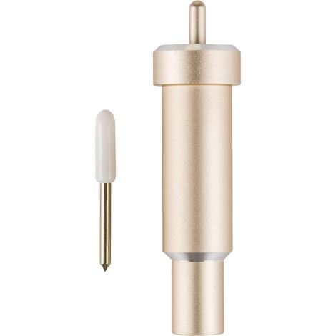 Cricut Lama a Punta Sottile + Alloggiamento, Oro, Multicolour, one size (1/2)