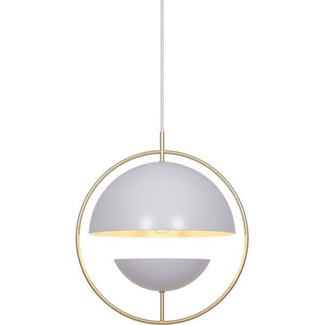 Suspension TAVIA Métal Blanc, H.37 IP20 E27 /Nordlux Intérieur (1/5)