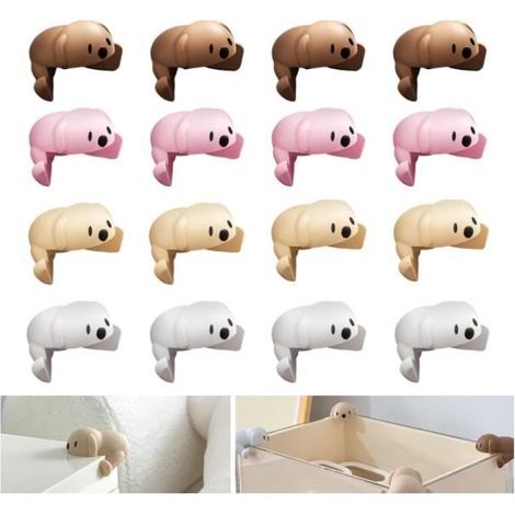 Protege Coin Meuble, 16 pcs Protection des Bords et Coins de Meubles Bébé Bär Protection Coin de Table avec Résistant (1/4)