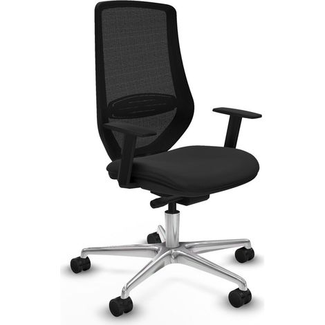 Sedia da Ufficio Piqueras y Crespo D086N0W Nero (1/5)