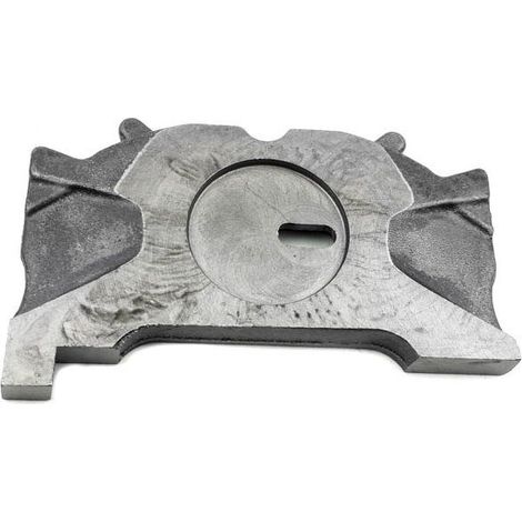 Placa de montaje de placa de freno izquierdo con agujero de 17,5"  KCW.10, CFT 3151, MAY 6206-05, 205502 (1/5)