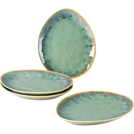 Assiettes en céramique Henten Home – lot de 4