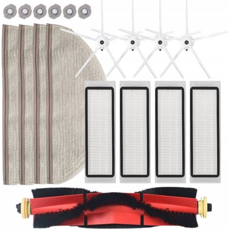Set aus Bürsten, Filtern und Wischmopps für RoboRock S5max / S6 Pure / S6 / S6 max / E4 (1/5)