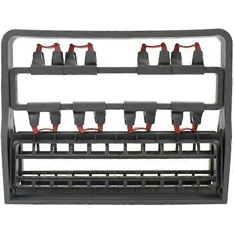 Porte-verres pour lave-vaisselle, panier à verres pour verres à vin et verres à pied avec rangement flexible et design ergonomique. (1/5)