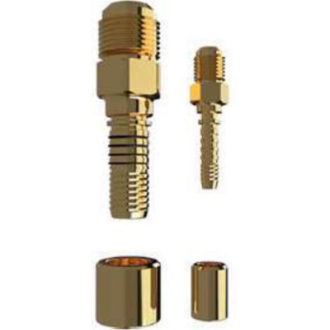 Raccord mâle pour liaisons frigorifiques pour climatiseur Ø5/8 SAE